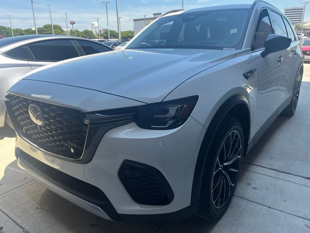 Certified Used 2025 White Mazda Premium Plus image 1