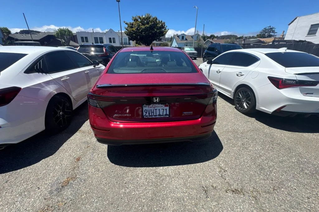 Used 2025 Radiant Red Metallic Honda Sport image 6
