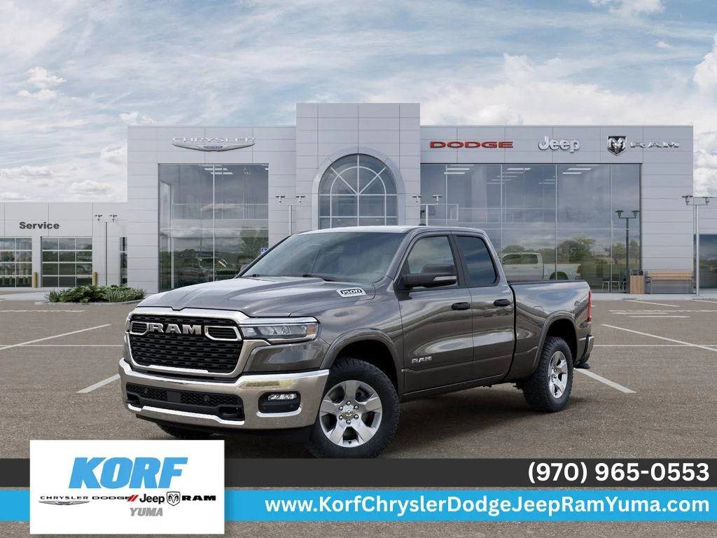 New 2026 Granite Crystal Metallic Clearcoat RAM Big Horn image 1