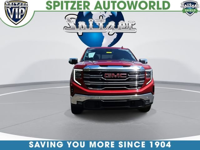 Used 2024 Volcanic Red Tintcoat GMC SLT image 3