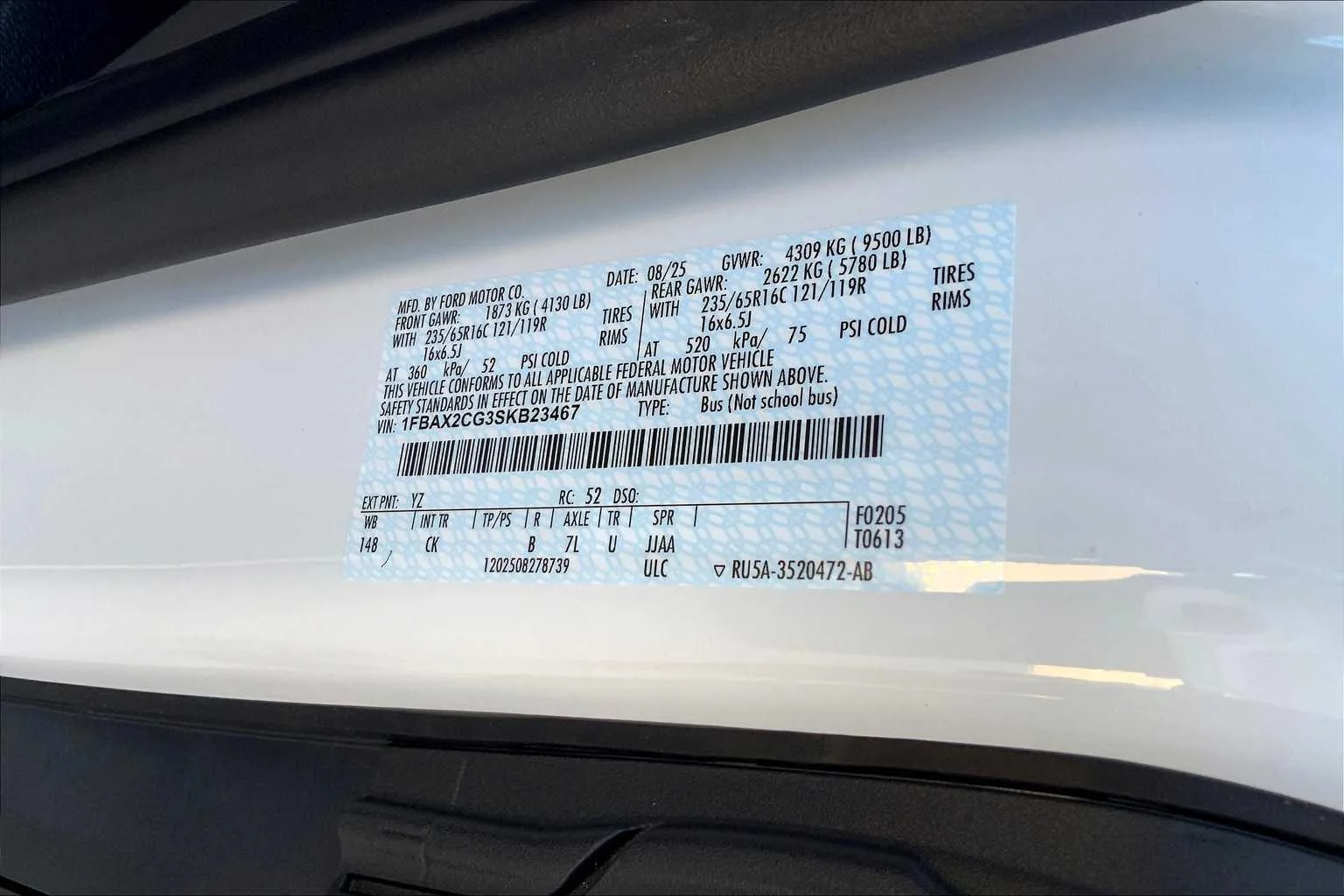 2025 Ford Transit Passenger Van XLT - Photo 19