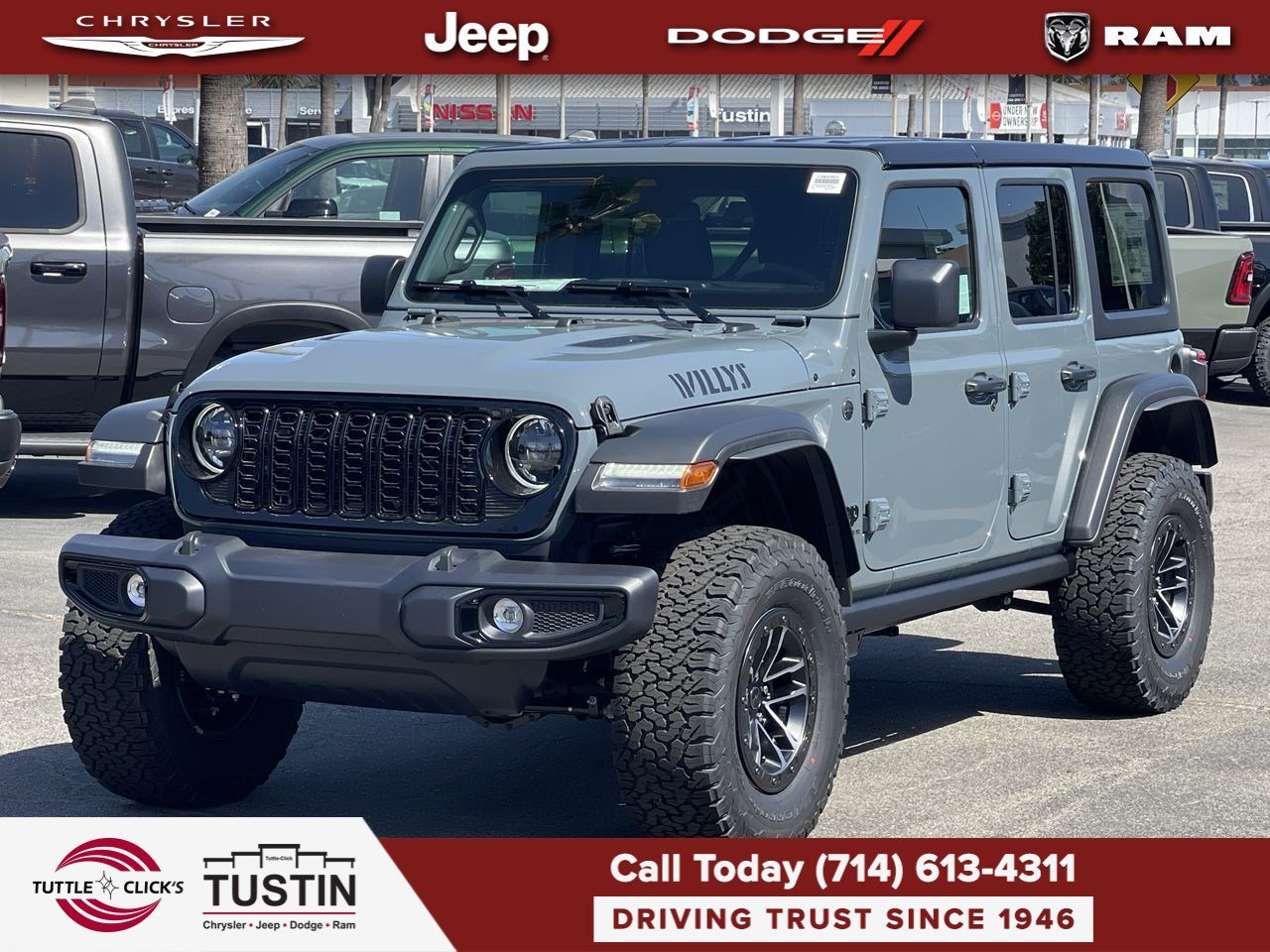 New 2026 Anvil Clear-Coat Exterior Paint Jeep Willys image 3