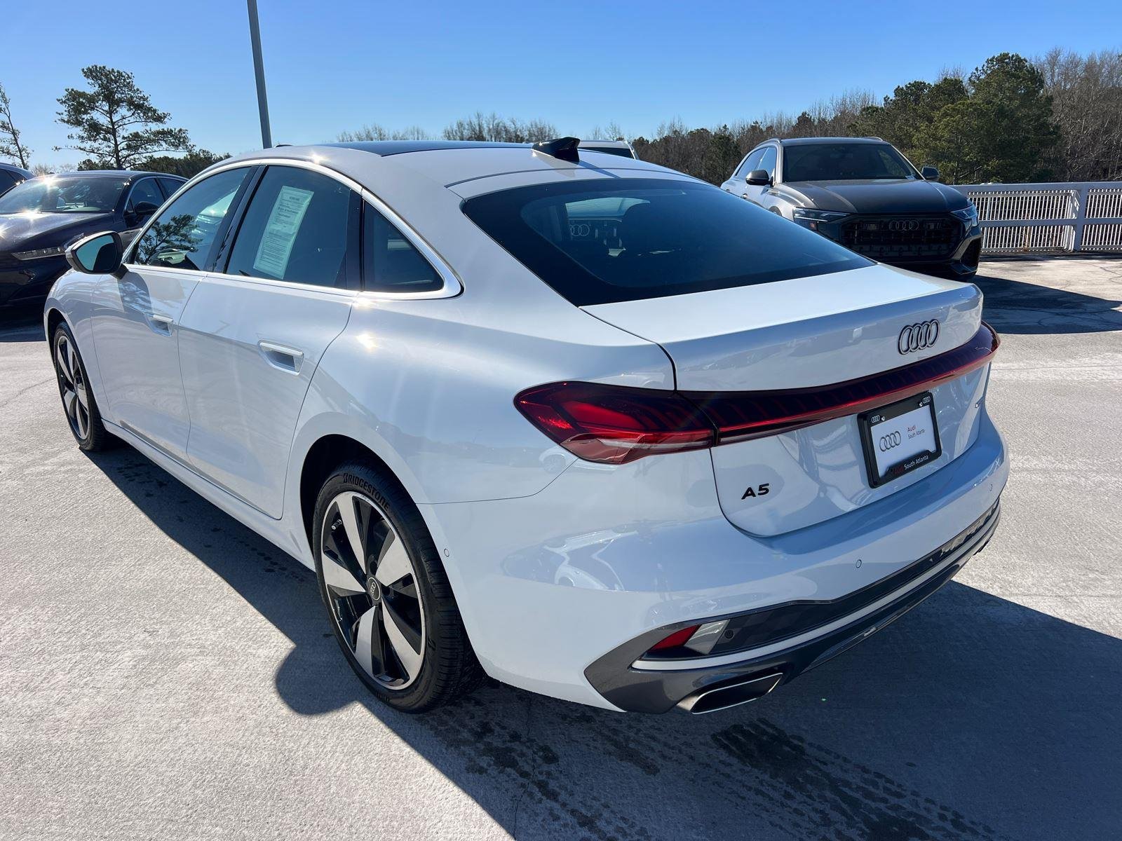 Used 2025 Glacier White Metallic Audi Premium image 7