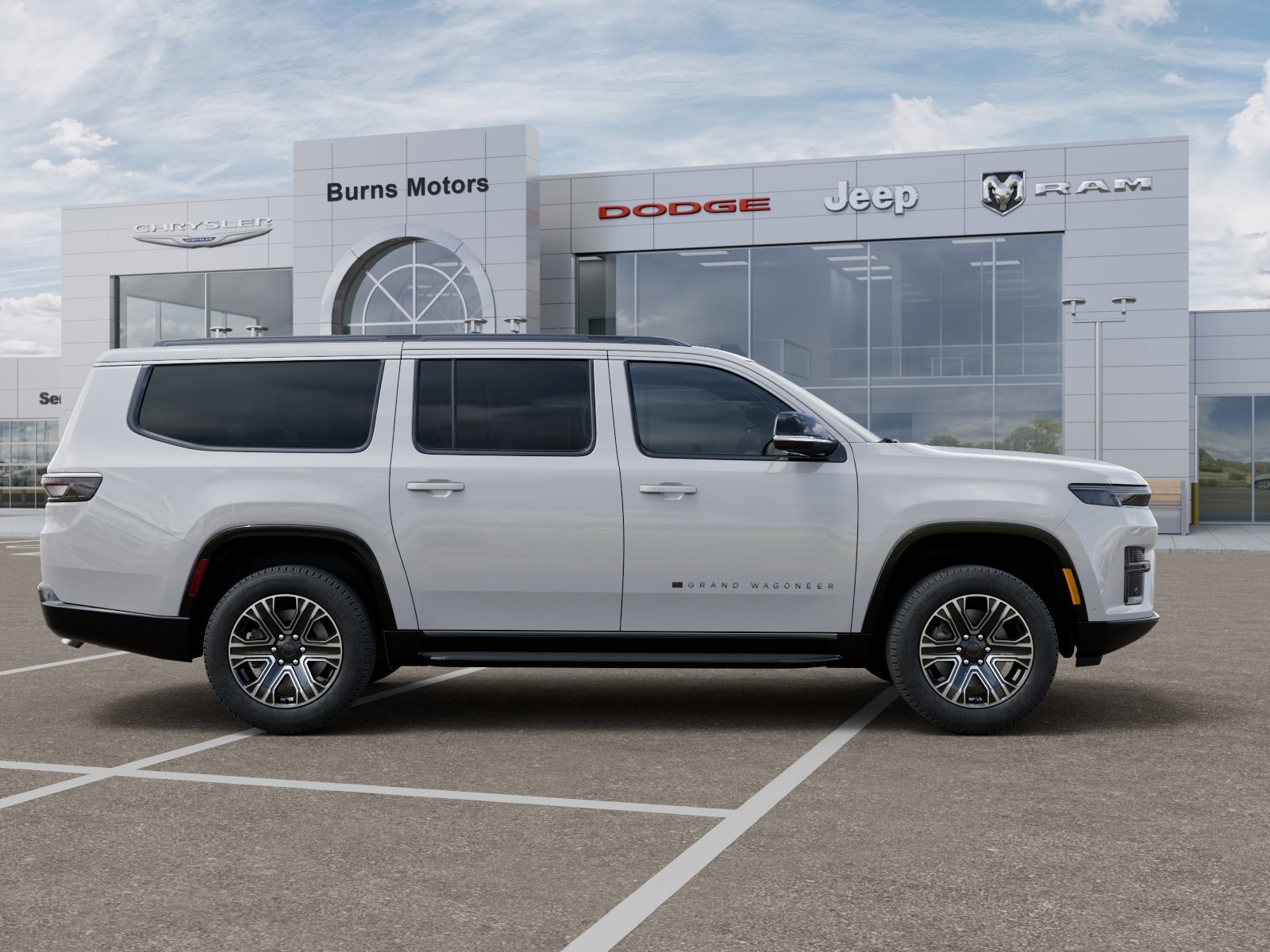New 2026 Bright White Clear-Coat Exterior Paint Jeep 4x2 image 21