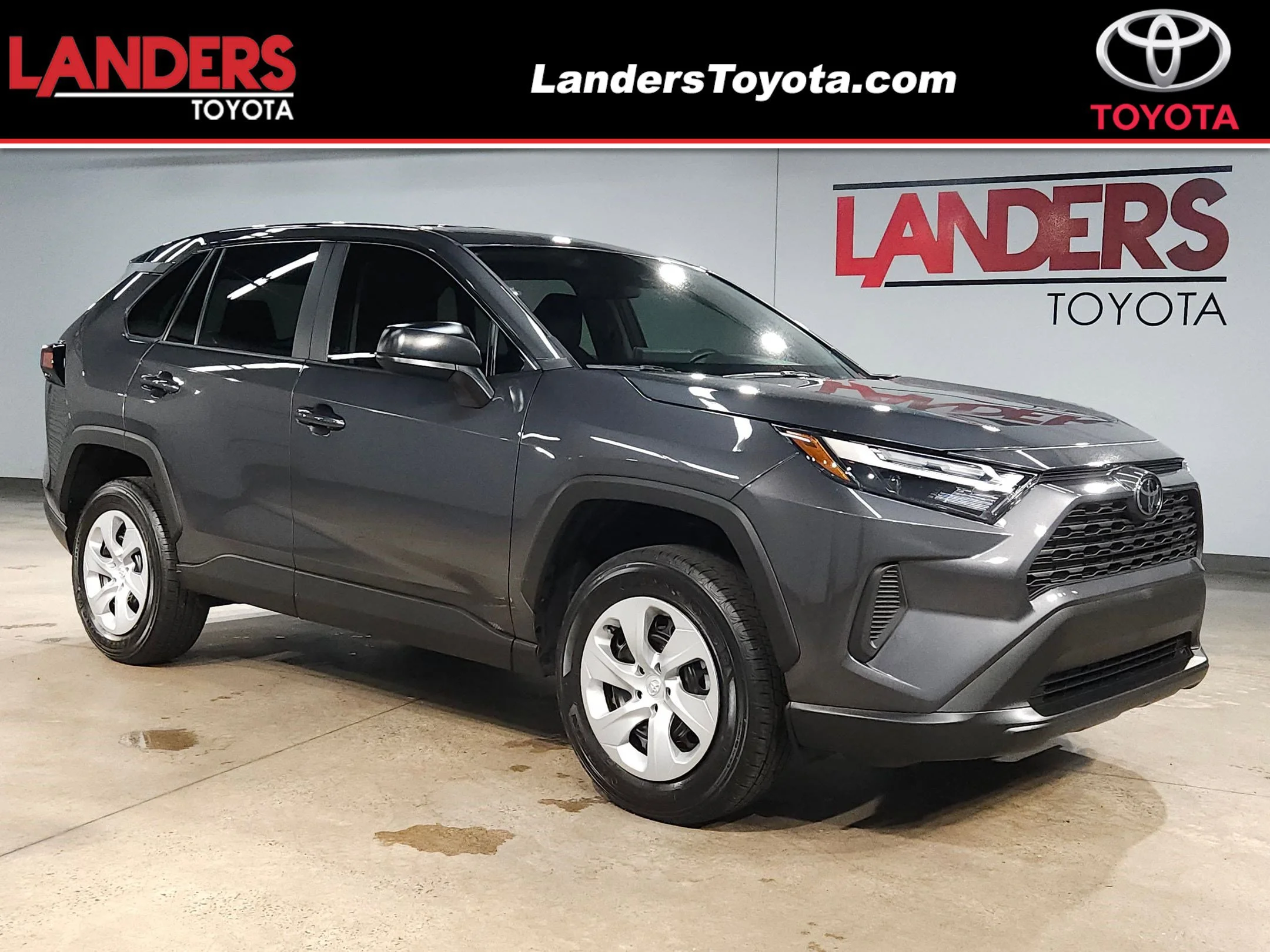 Certified Used 2025 Magnetic Gray Metallic Toyota LE image 1