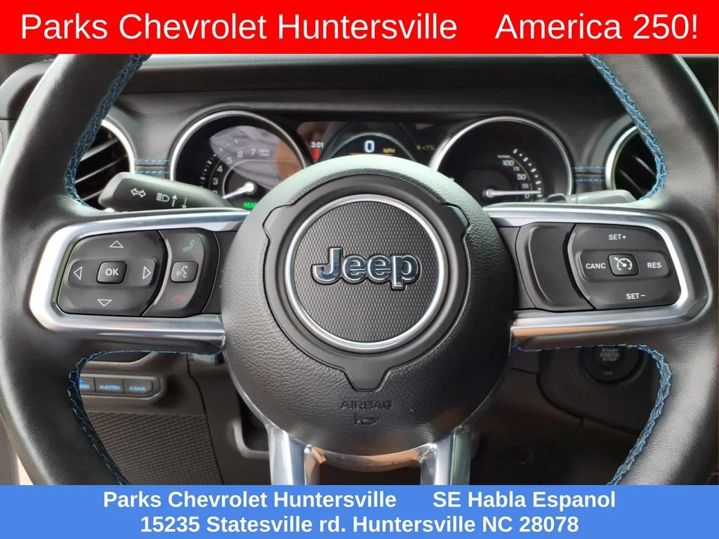 Used 2023 Silver Jeep Rubicon 20th Anniversary Edition 4xe image 13
