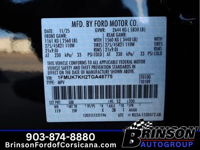 New 2026 Agate Black Metallic Ford ST-Line image 39