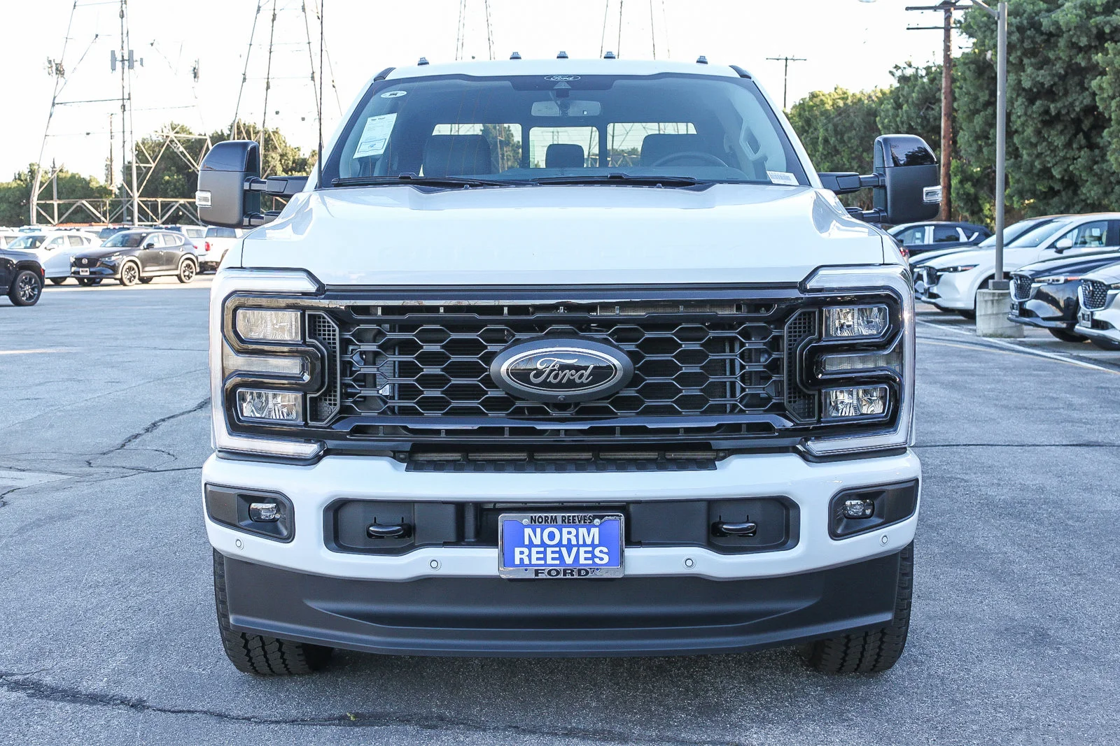 New 2026 Star White Metallic Tri-Coat Ford F-350® Lariat® image 2
