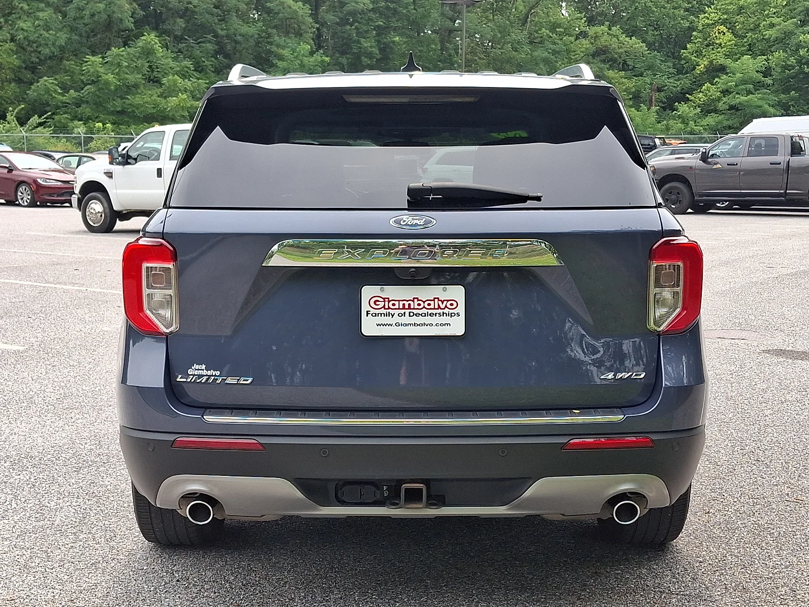 Used 2021 Blue Ford Limited image 4