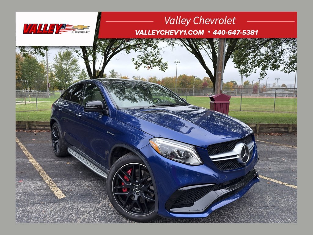 Used 2019 Blue Mercedes-Benz GLE 63 AMG® image 1