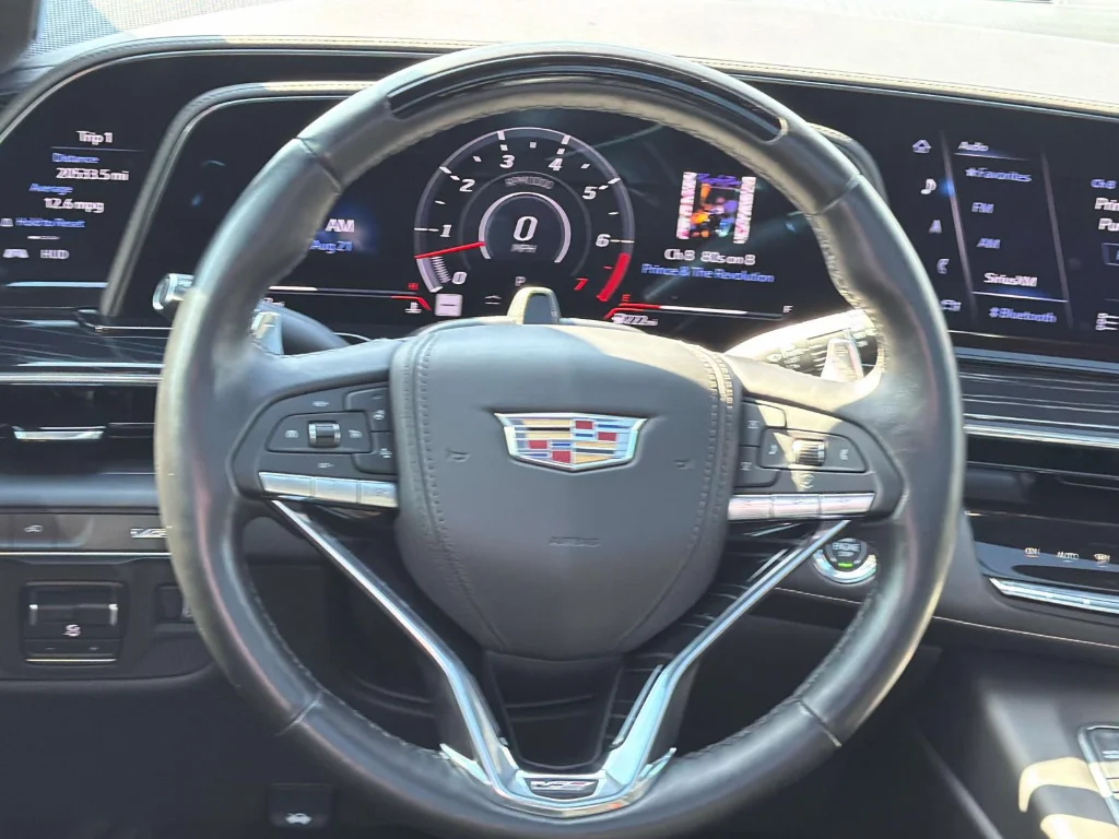 Used 2023 Black Raven Cadillac AWD V-Series image 12