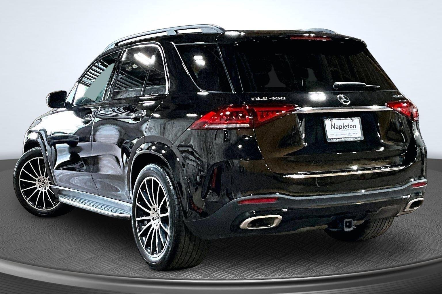 Used 2022 Obsidian Black Metallic Mercedes-Benz GLE 450 image 14