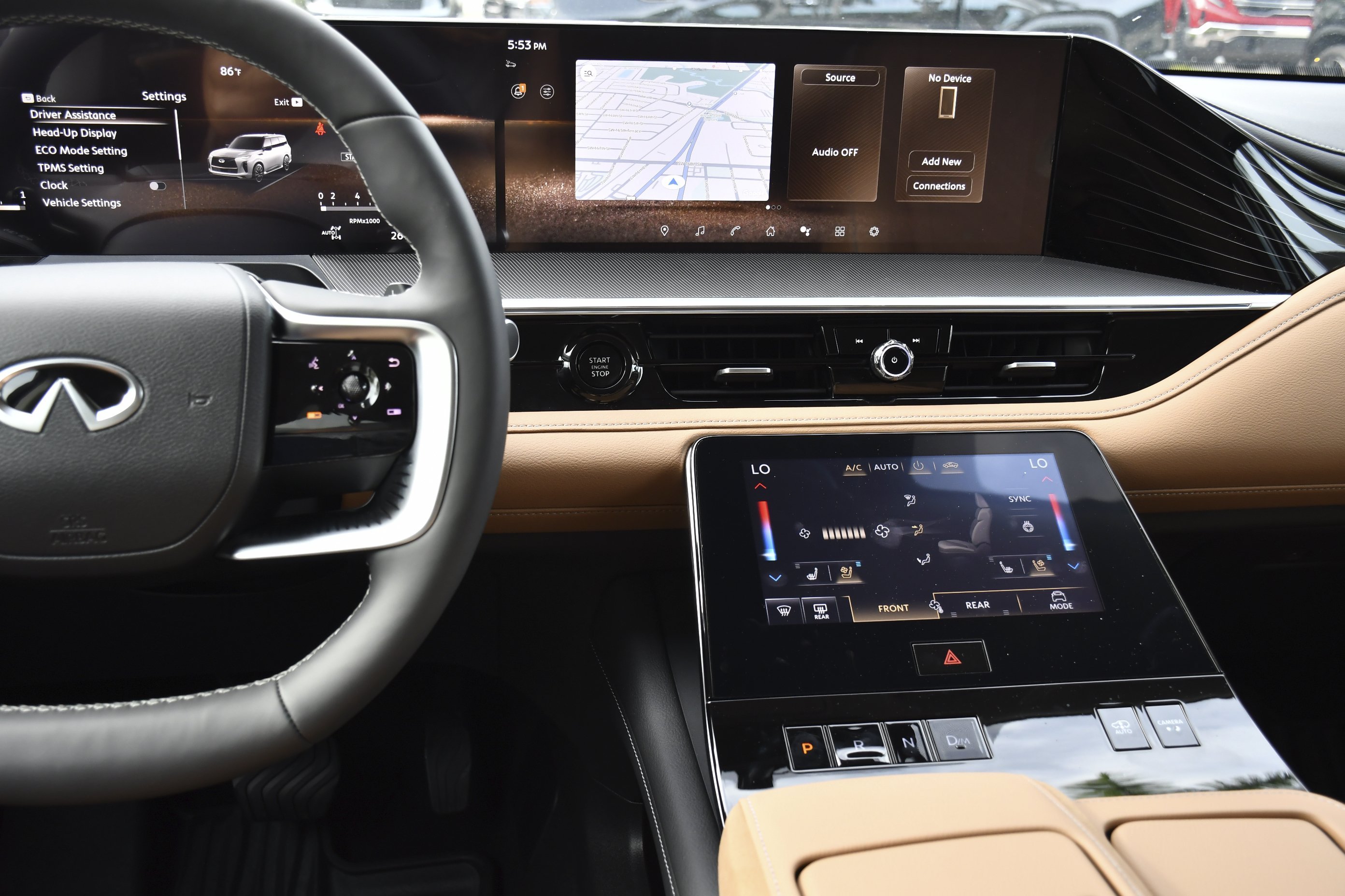 New 2027 BLACK OBSIDIAN INFINITI Luxe 4WD image 11