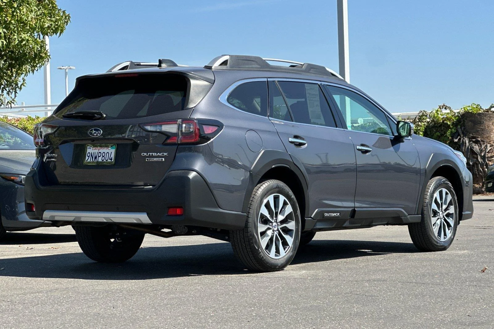 Used 2024 Magnetite Gray Metallic Subaru Touring image 3