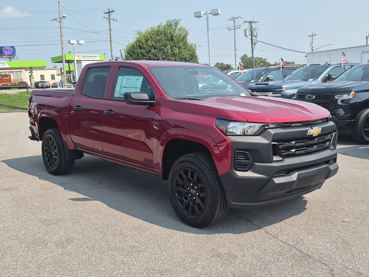 New 2026 Radiant Red Tintcoat Chevrolet Work Truck image 2