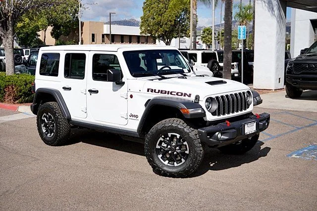 New 2026 Bright White Clearcoat Jeep Rubicon image 3