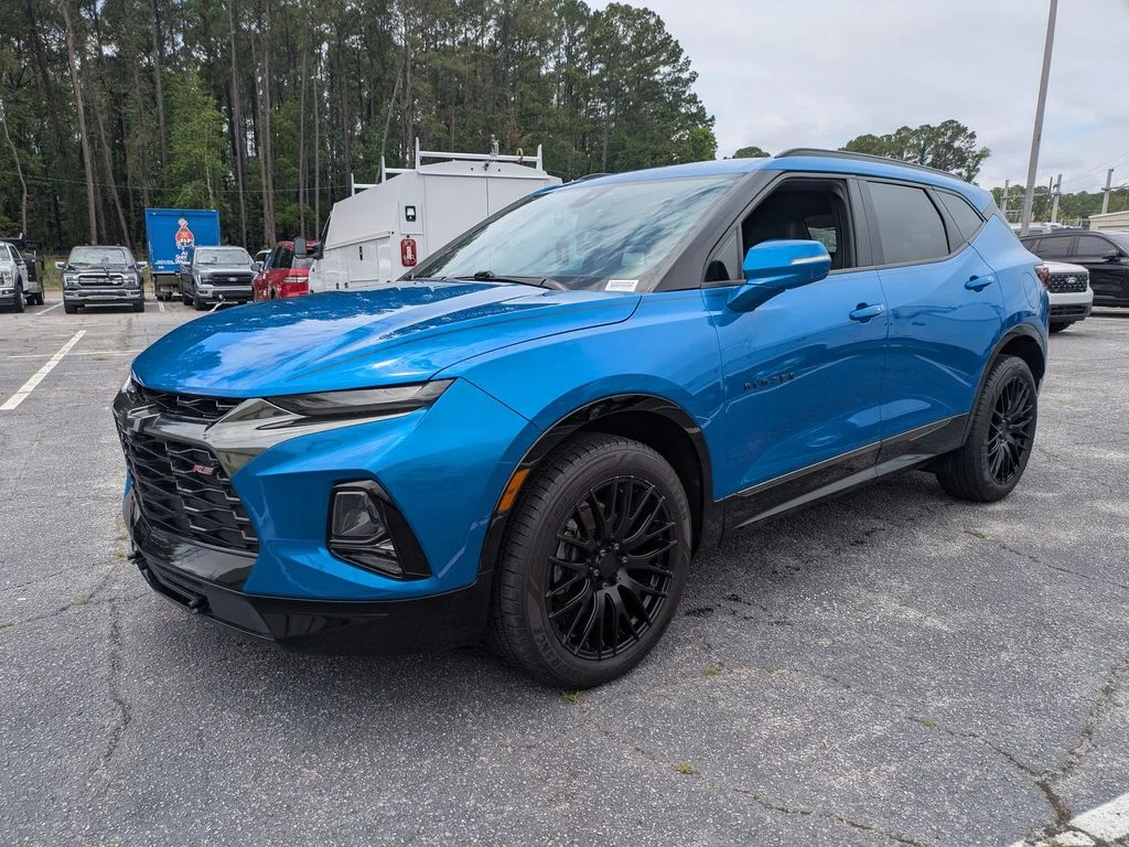 Certified Used 2020 Bright Blue Metallic Chevrolet RS image 8
