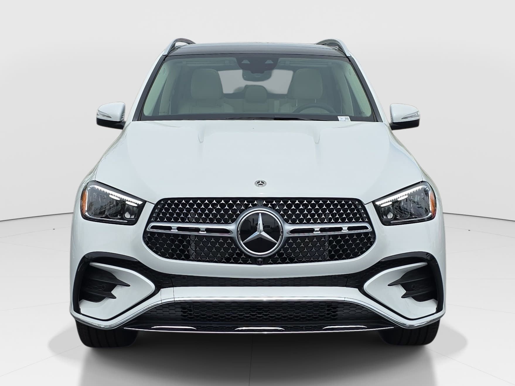 New 2026 MANUFAKTUR Moonlight White Metallic Mercedes-Benz GLE350 image 2