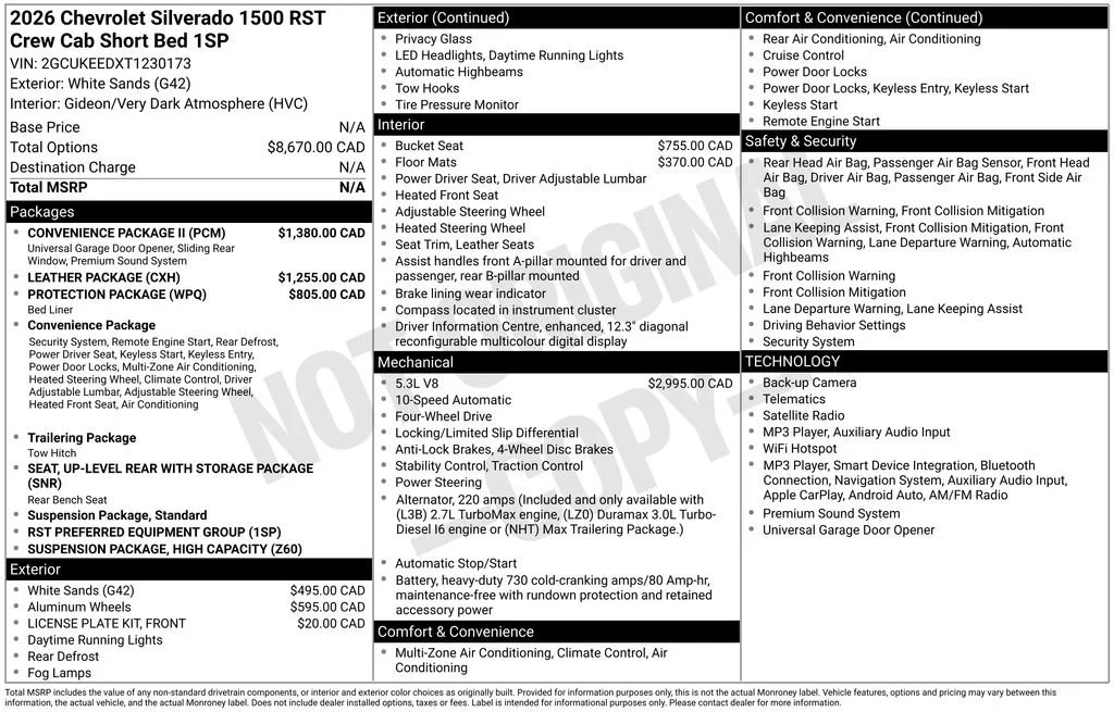 2026 Chevrolet Silverado 1500 RST - Photo 6