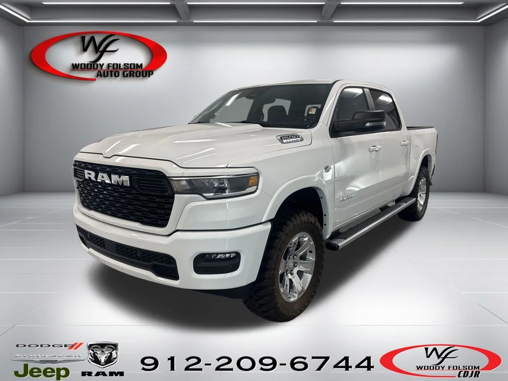 New 2026 Bright White Clear-Coat Exterior Paint RAM Big Horn/Lone Star image 1