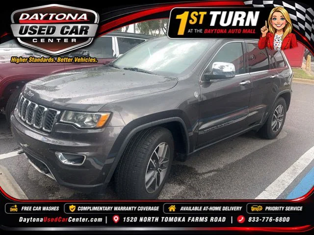 Used 2020 Granite Crystal Metallic Clearcoat Jeep Limited image 1