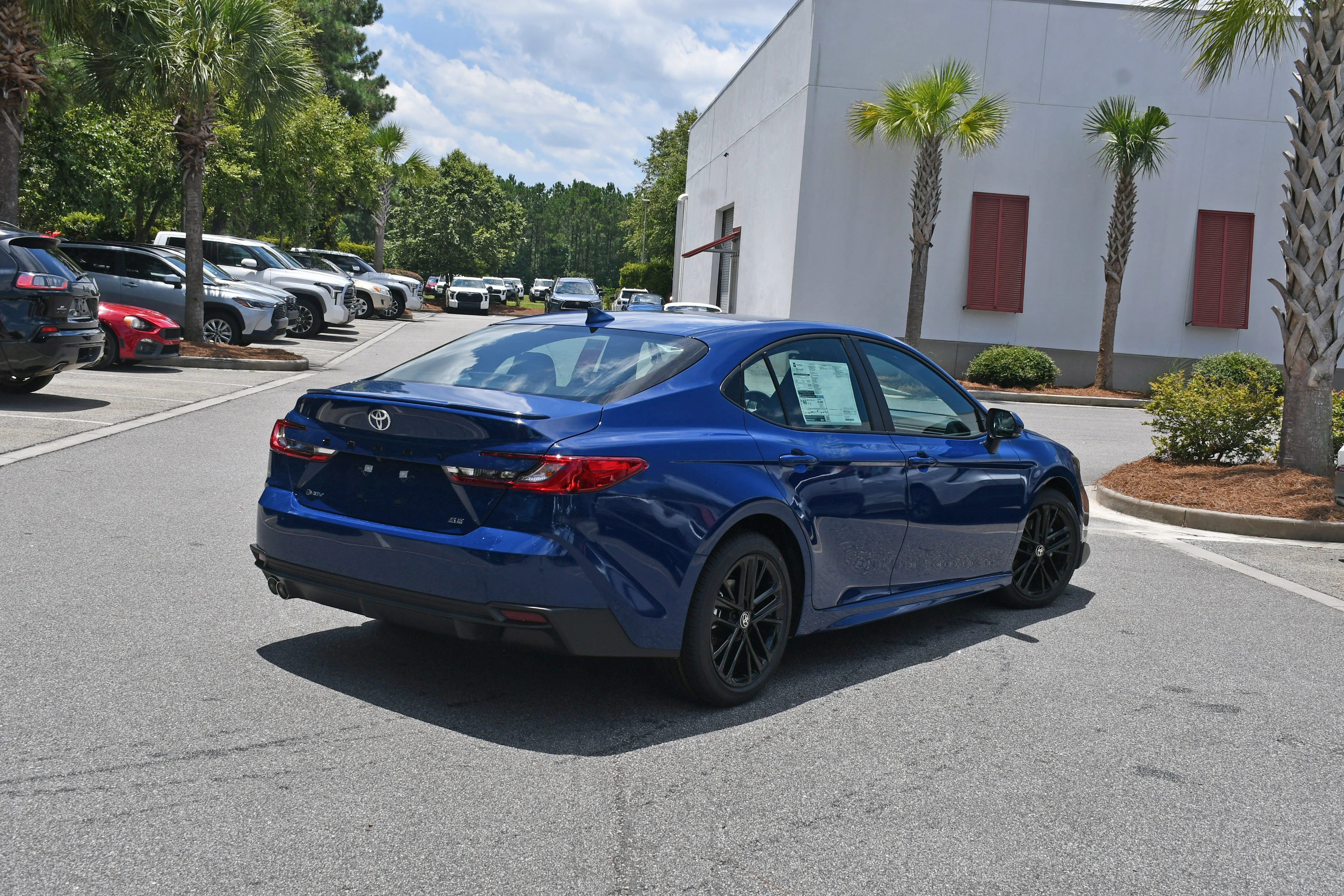 New 2026 Reservoir Blue Toyota SE image 2