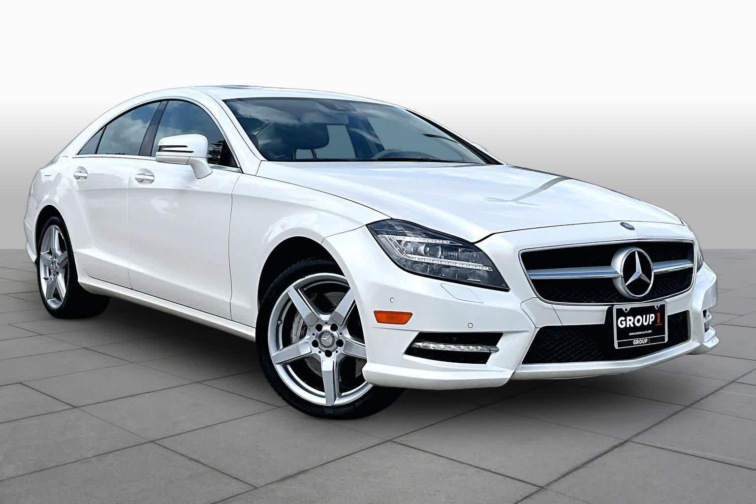 Used 2014 Diamond White Metallic Mercedes-Benz CLS 550 image 3