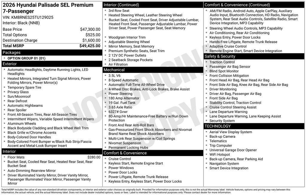 New 2026 Blue Hyundai SEL Premium AWD image 27