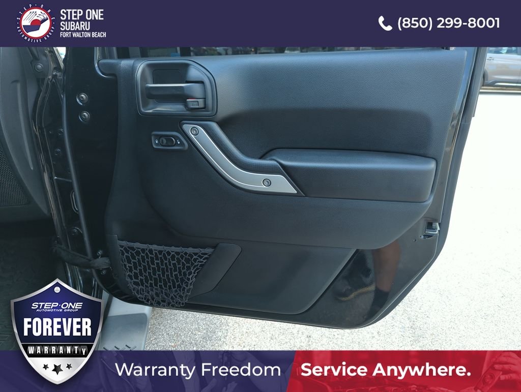 Used 2017 Black Jeep Unlimited Sahara image 29