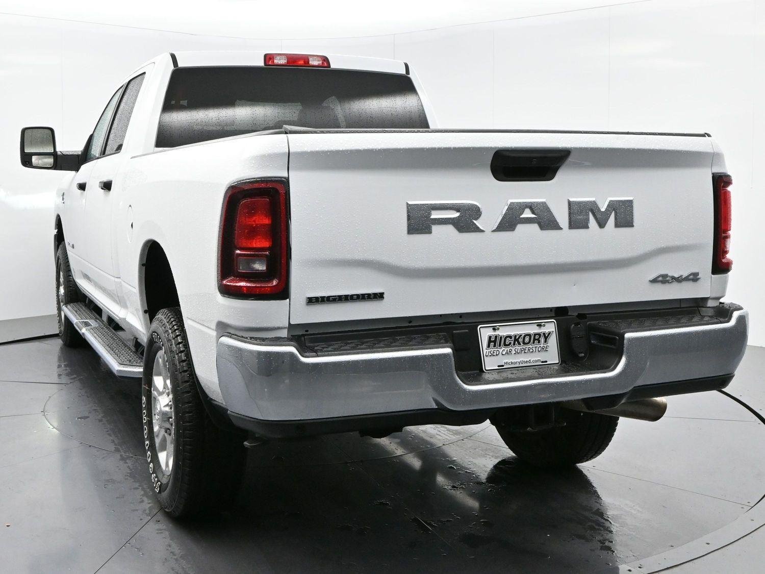 Used 2025 Bright White Clearcoat Ram Big Horn image 6