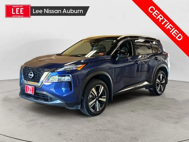 Certified Used 2023 Blue Nissan SL image 1