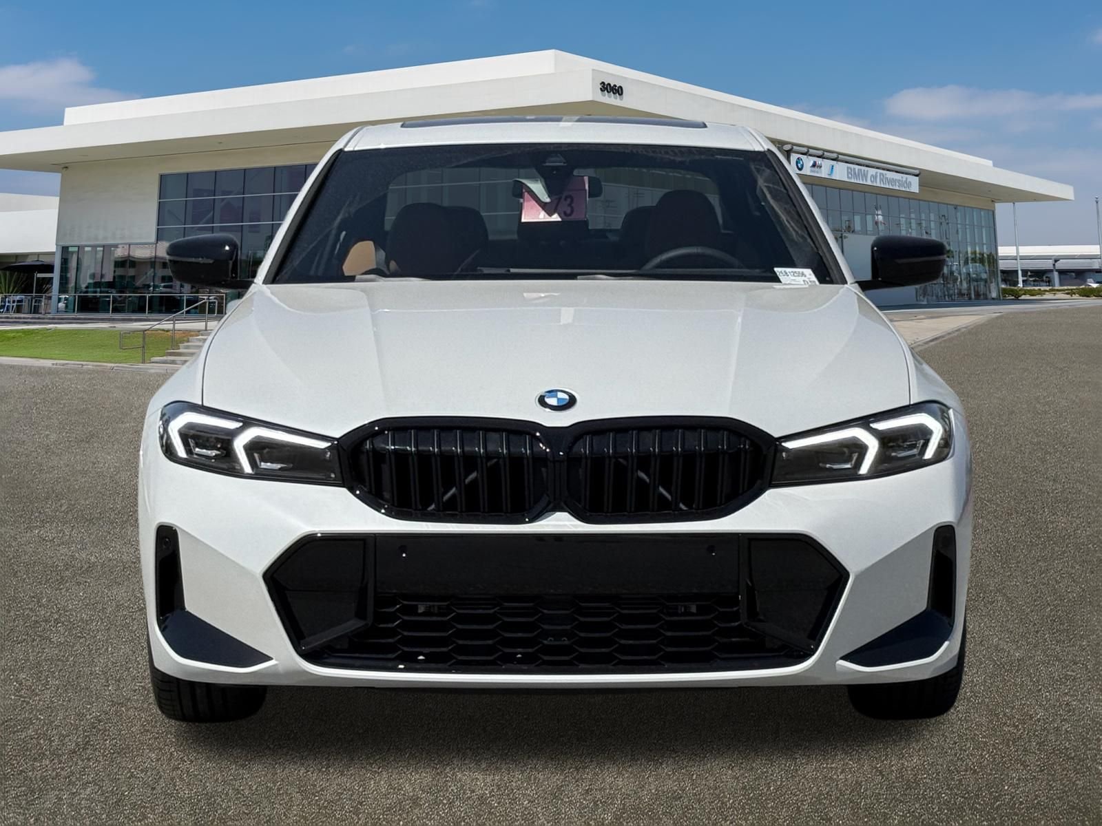 New 2026 Mineral White Metallic BMW 330i image 3