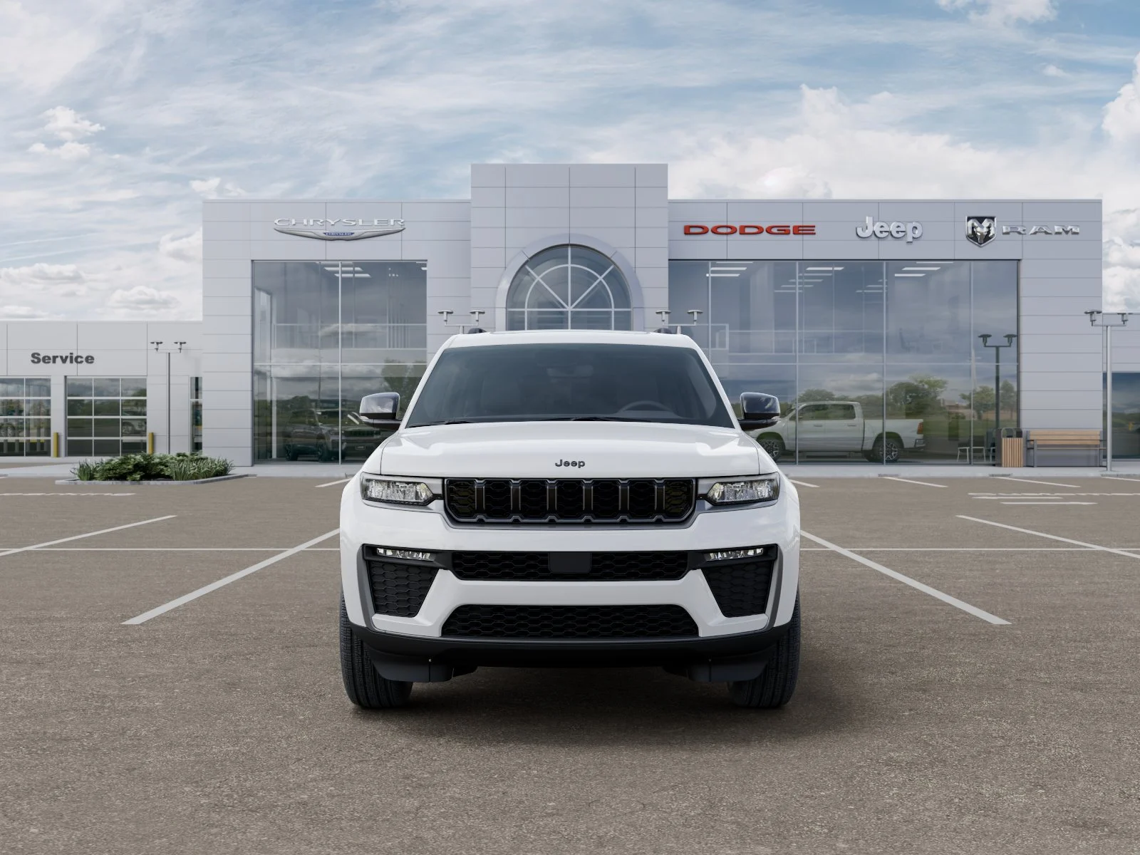 New 2027 Bright White Clearcoat Jeep Limited image 6