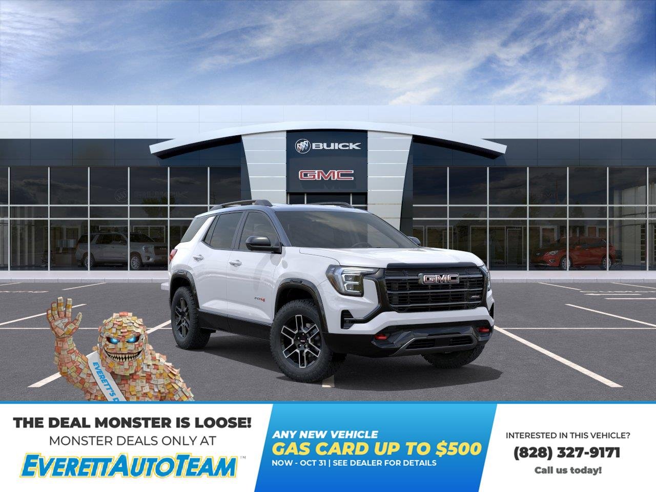 New 2027 Summit White GMC AT4 image 1