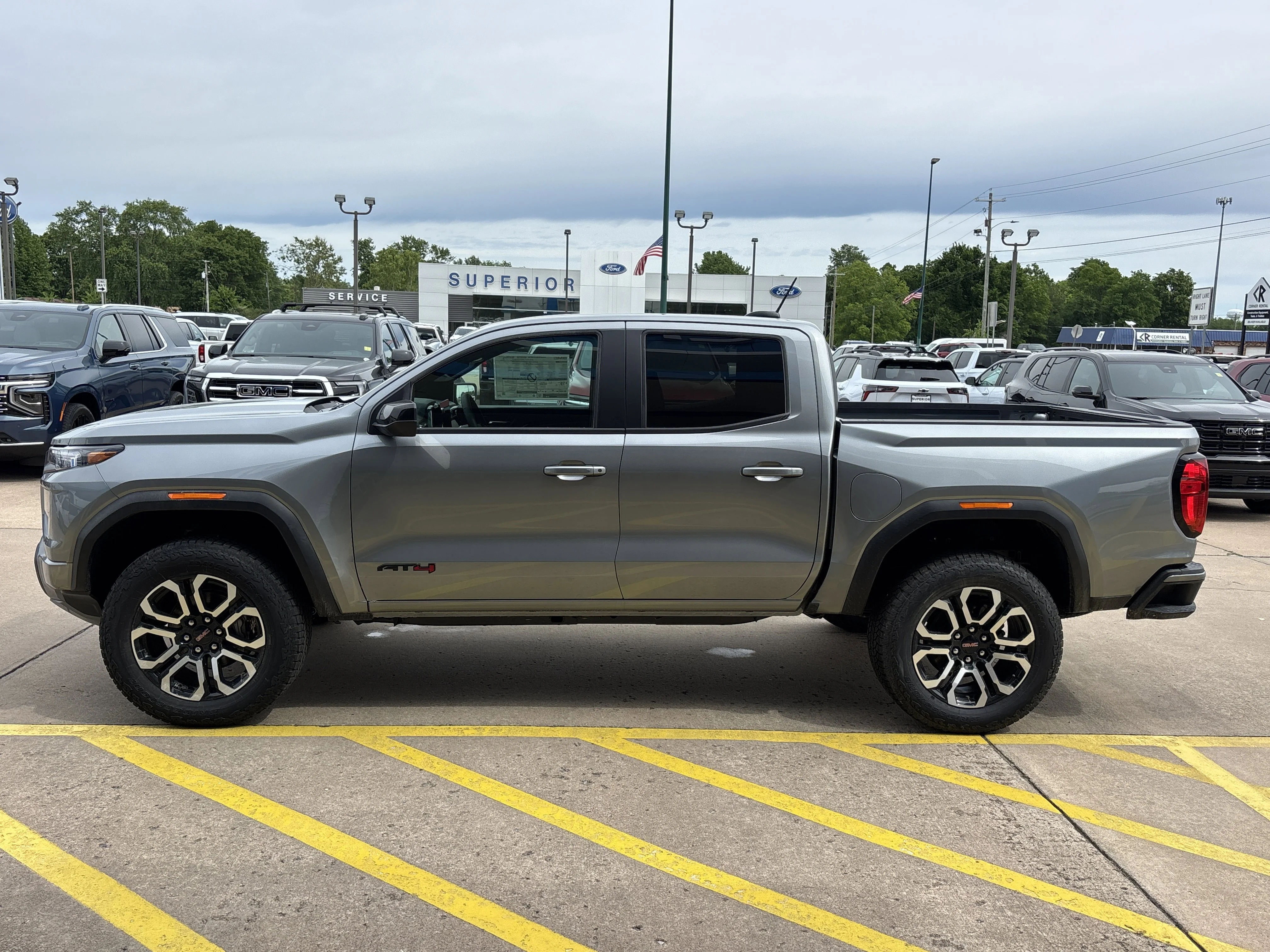 New 2026 Sterling Metallic GMC 4WD AT4 image 7