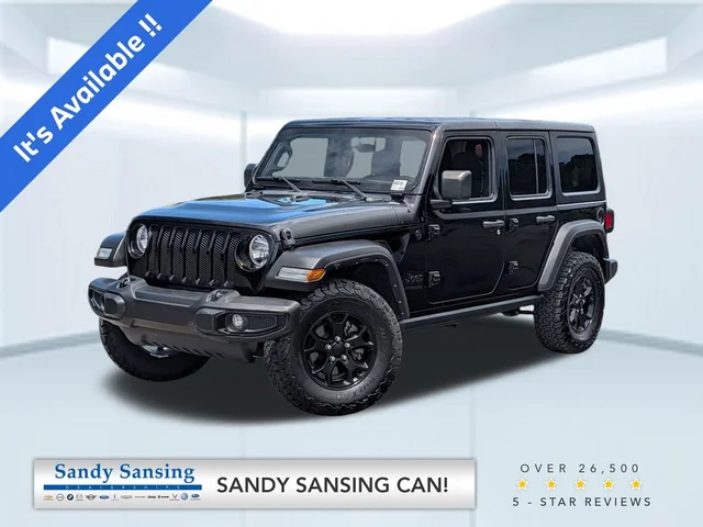 2022 Jeep Wrangler Unlimited Willys