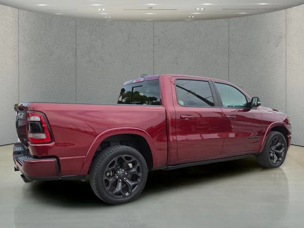Used 2021 Delmonico Red Pearlcoat Ram Limited image 3