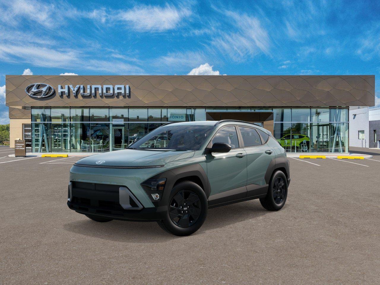 New 2026 Green Hyundai SEL Sport AWD image 1