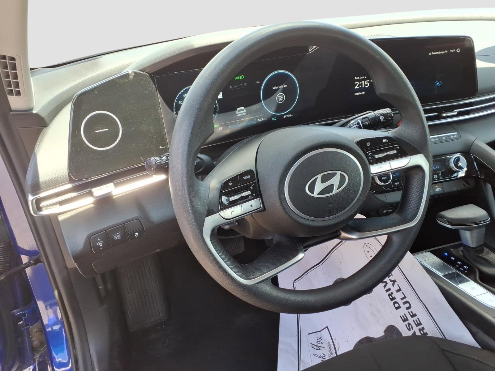 Used 2024 Intense Blue Hyundai Blue image 12