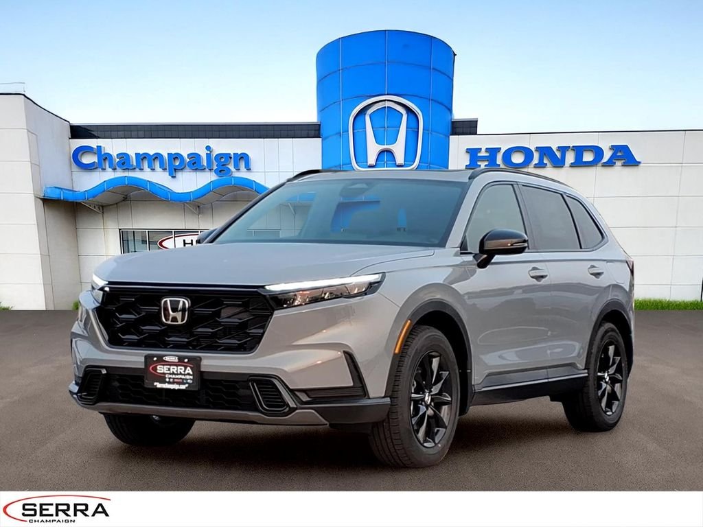 New 2026 Urban Gray Pearl Honda AWD Sport Hybrid image 1