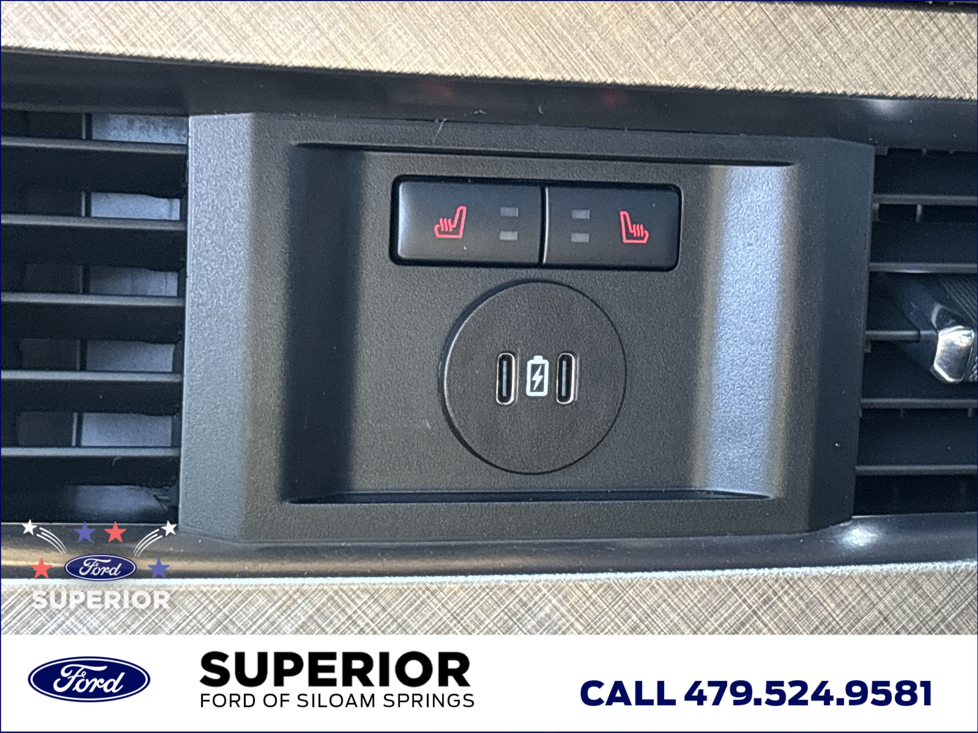 Used 2024 Antimatter Blue Metallic Ford King Ranch CrewCab 4WD image 24