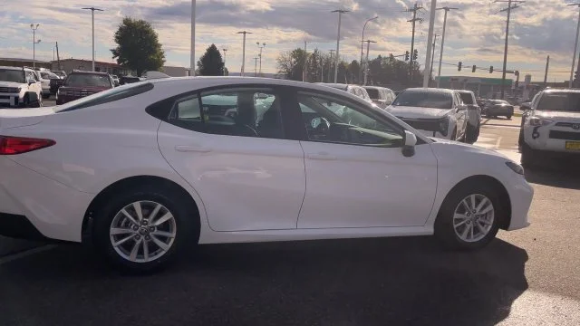 Used 2025 White Toyota LE image 2