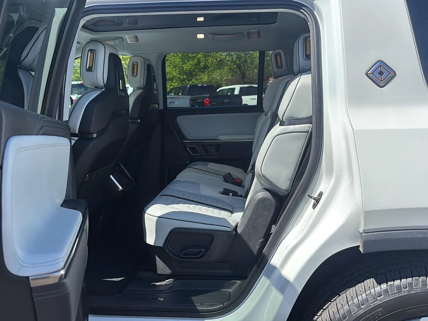 Used 2024 Glacier White Rivian Adventure image 21