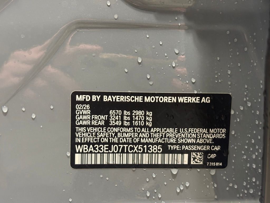 Used 2026 Gray BMW 760i xDrive image 31