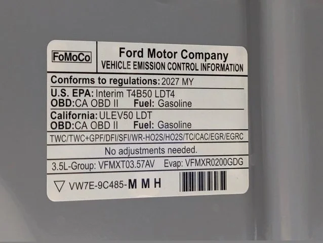 New 2027 Glacier Gray Metallic Tri-Coat Ford Platinum image 64