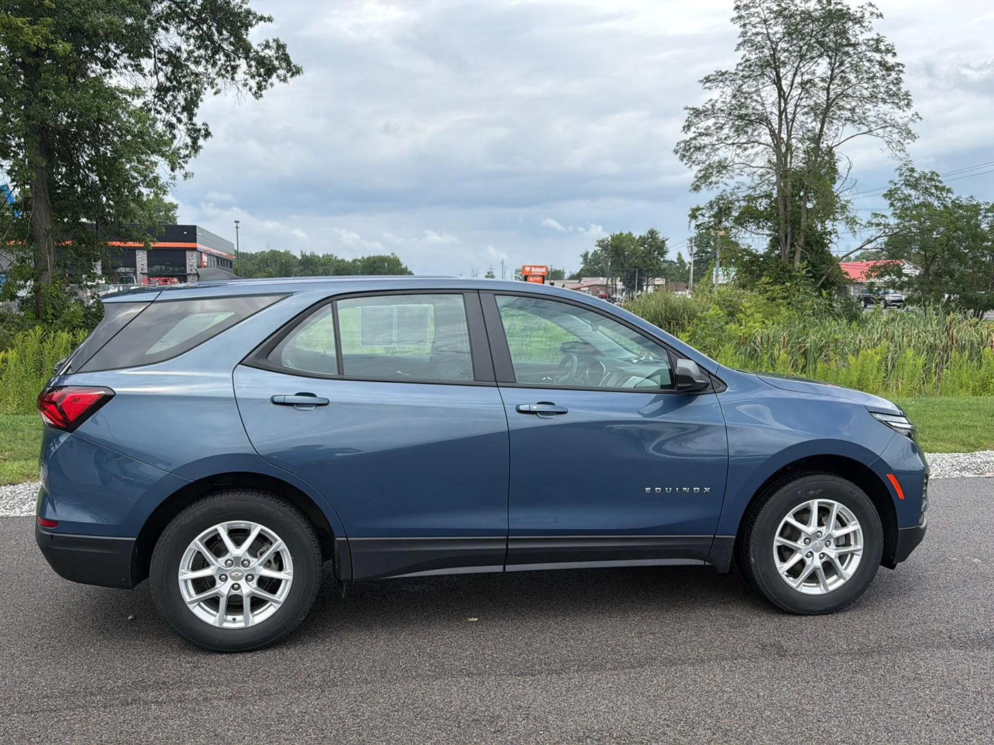 Used 2024 Lakeshore Blue Metallic Chevrolet LS image 3