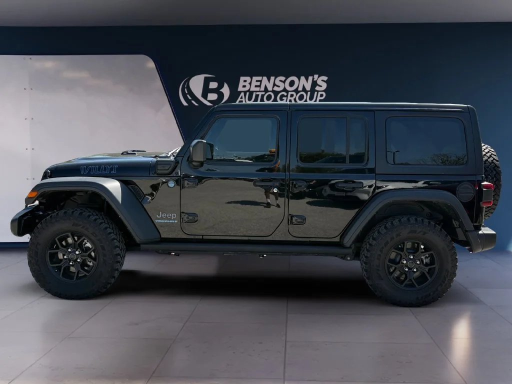 New 2025 Black Jeep Willys 4xe image 2