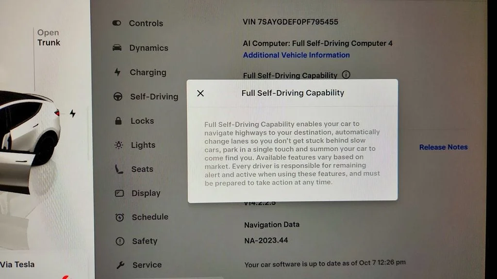 Used 2023 Pearl White Multi-Coat Tesla Performance AWD image 16