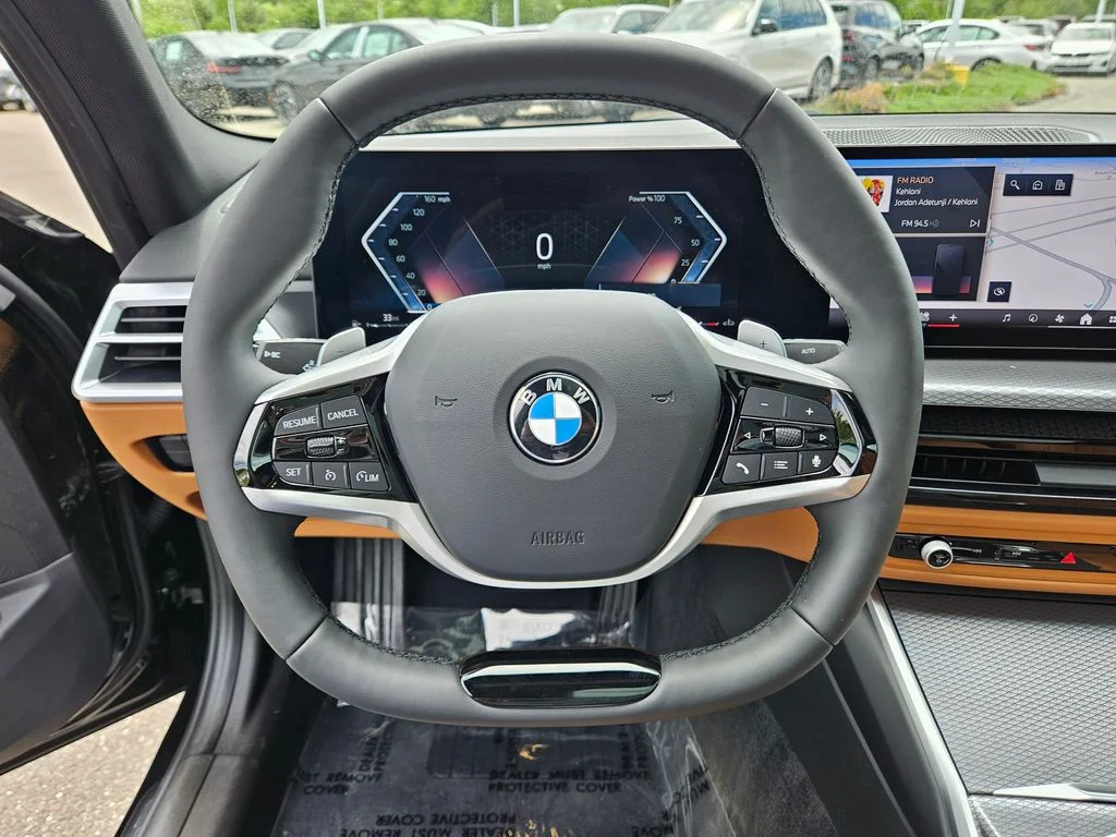 Used 2025 Black BMW 330i xDrive image 24