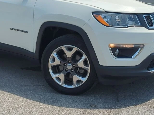 Certified 2018 Jeep Compass Limited with VIN 3C4NJDCBXJT396868 for sale in Crittenden, KY